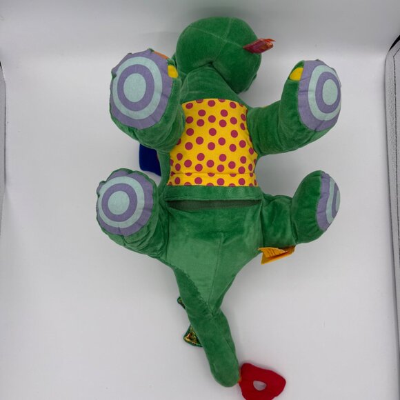 Vintage NeuroSmith Small World Toys Dot the Musical Dragon Interactive Plush Toy - Picture 6 of 8